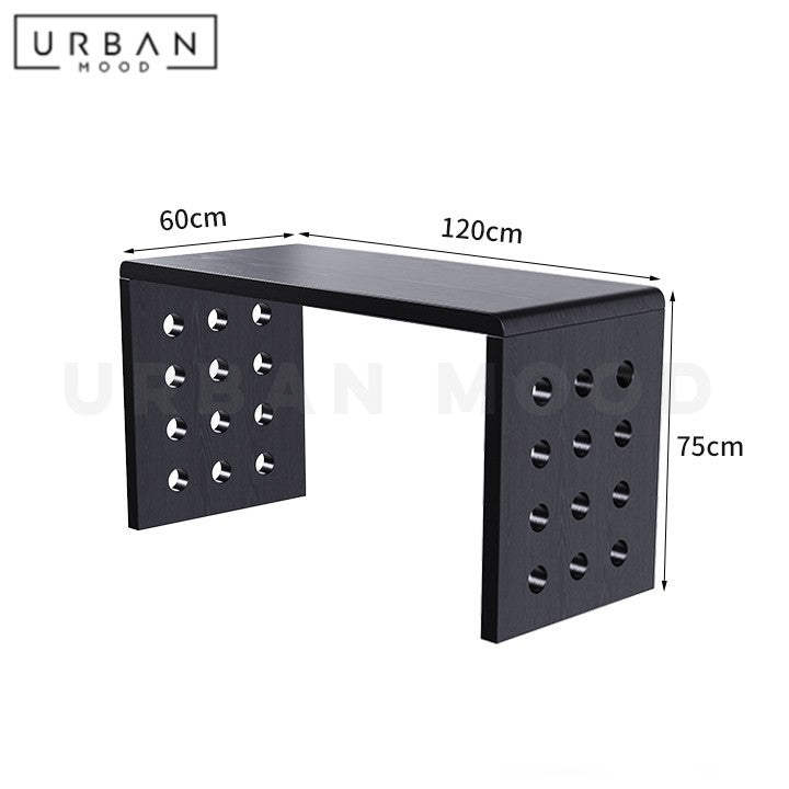 VAES Modern Solid Wood Study Table