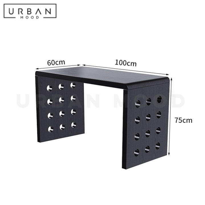 VAES Modern Solid Wood Study Table