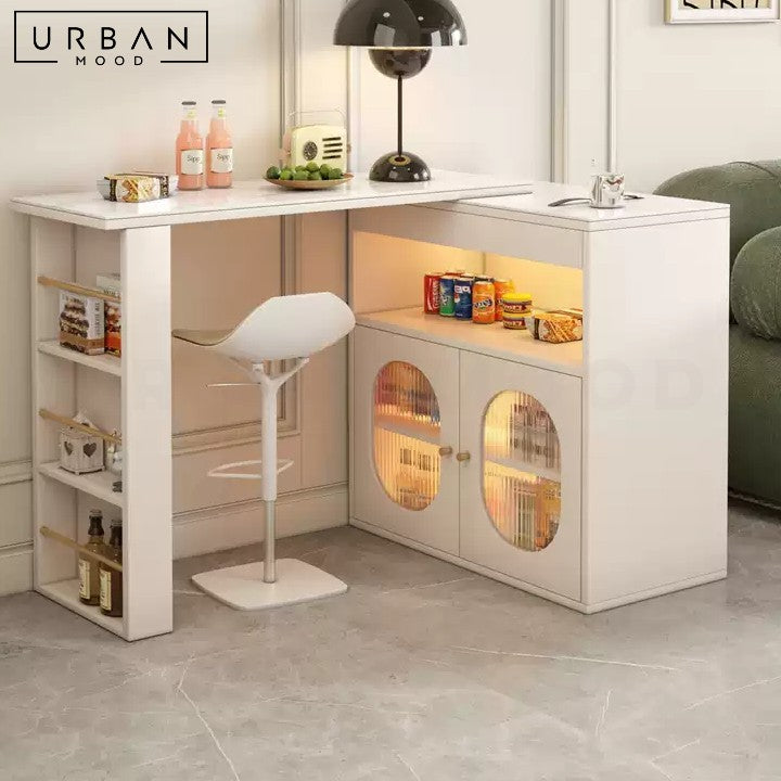 VAYAN Modern Bar Table