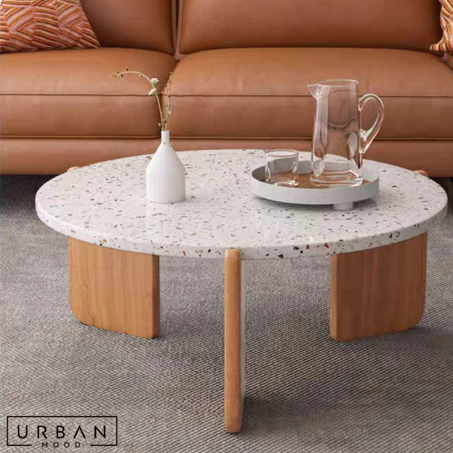 VAIRE Modern Terrazzo Coffee Table