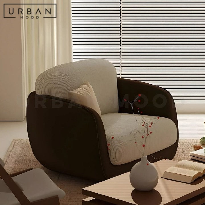 VALBONA Modern Fabric Lounge Chair