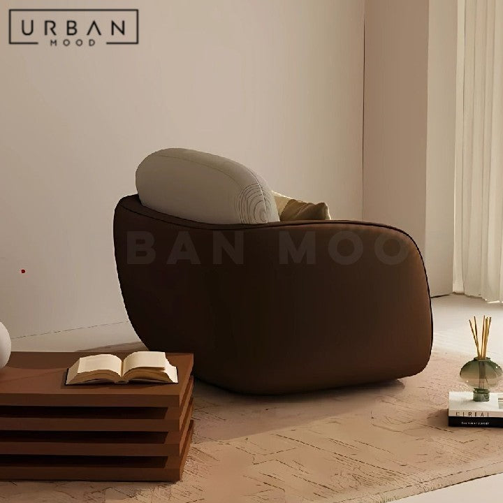 VALBONA Modern Fabric Lounge Chair