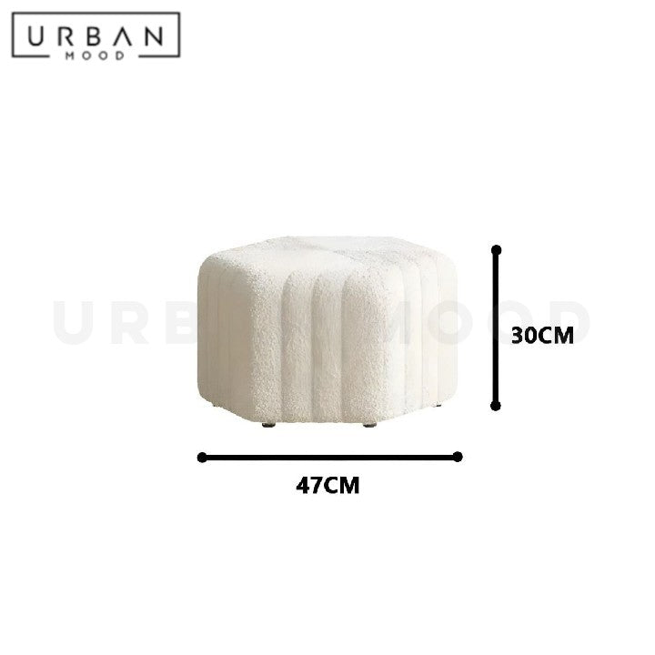 VALBONA Modern Fabric Lounge Chair