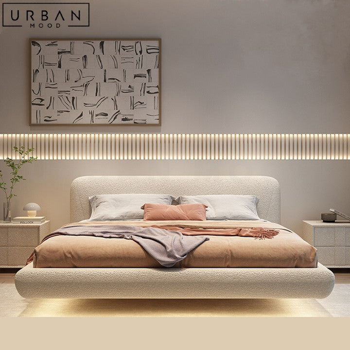 VALERIE Modern Floating Bedframe