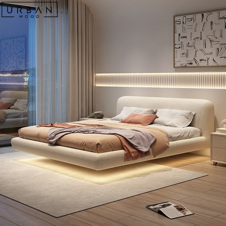 VALERIE Modern Floating Bedframe