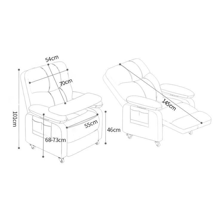VALOIS Modern Ergonomic Study Chair - Urban Mood Singapore