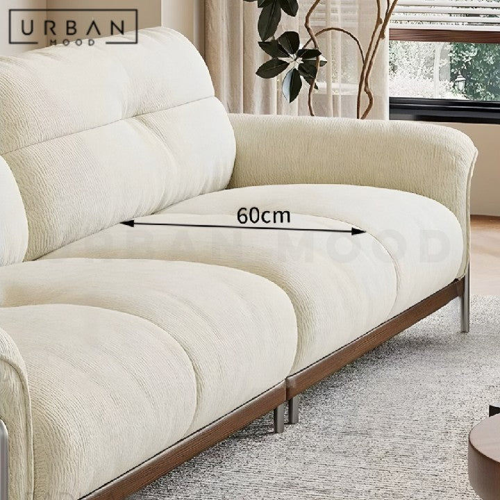 VANE Modern Fabric Sofa (Scratch-Resistant)