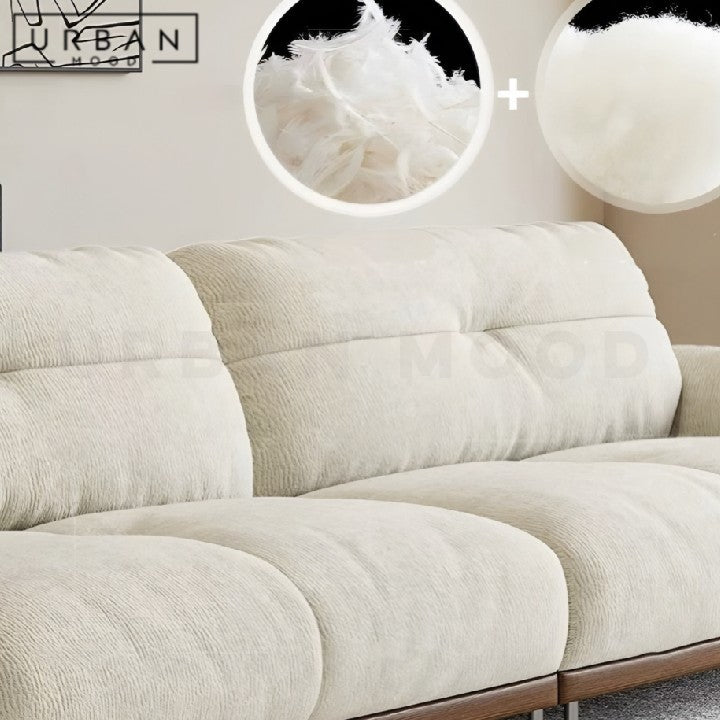 VANE Modern Fabric Sofa (Scratch-Resistant)