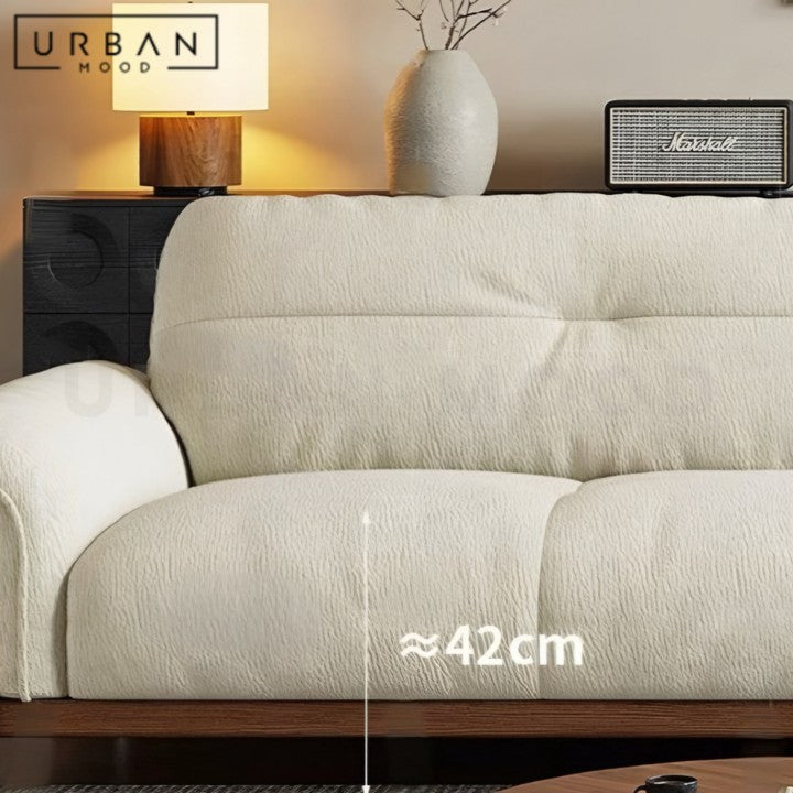 VANE Modern Fabric Sofa (Scratch-Resistant)