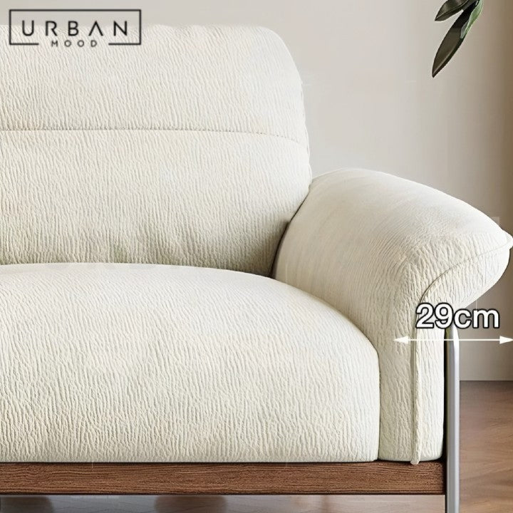 VANE Modern Fabric Sofa (Scratch-Resistant)