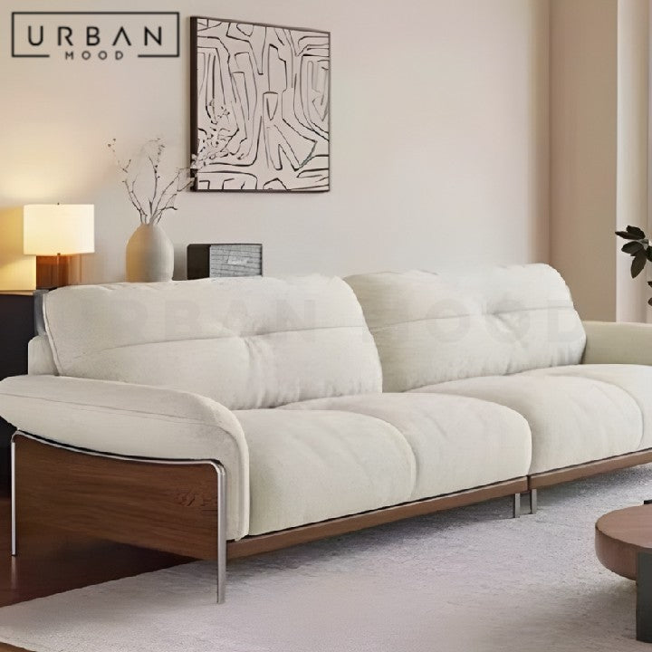 VANE Modern Fabric Sofa (Scratch-Resistant)