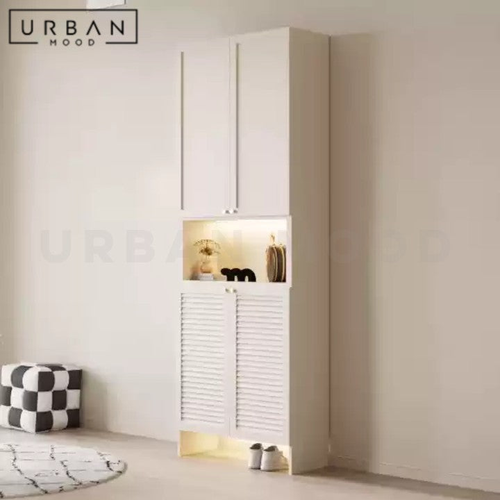 VANHOVE Modern Solid Wood Shoe Cabinet