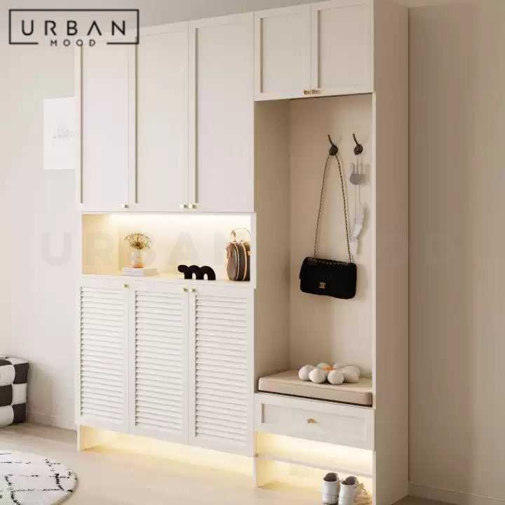 VANHOVE Modern Solid Wood Shoe Cabinet