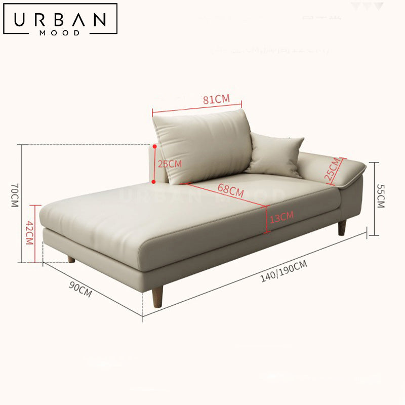 VANI Modern Fabric Daybed