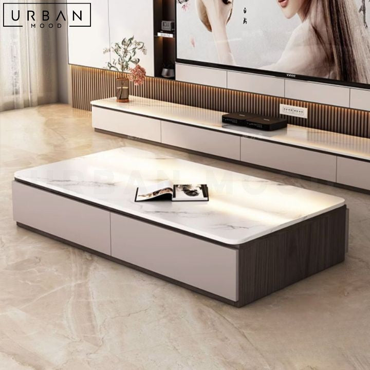 VANLO Modern Sintered Stone TV Console