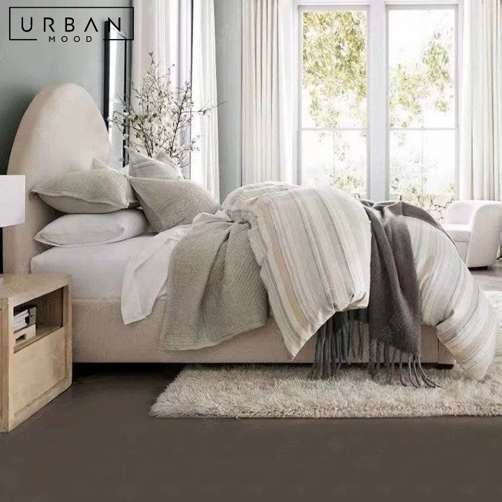 VANYA Modern Fabric Bedframe