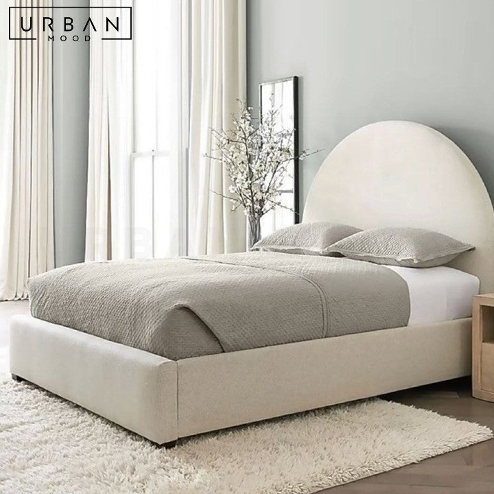 VANYA Modern Fabric Bedframe