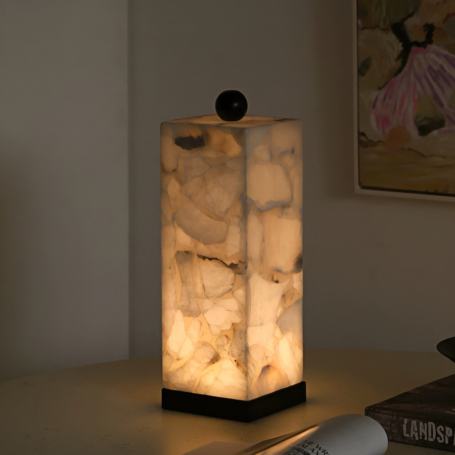VARELO Modern Marble Table Lamp - Urban Mood Singapore