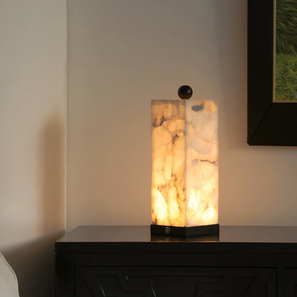VARELO Modern Marble Table Lamp - Urban Mood Singapore