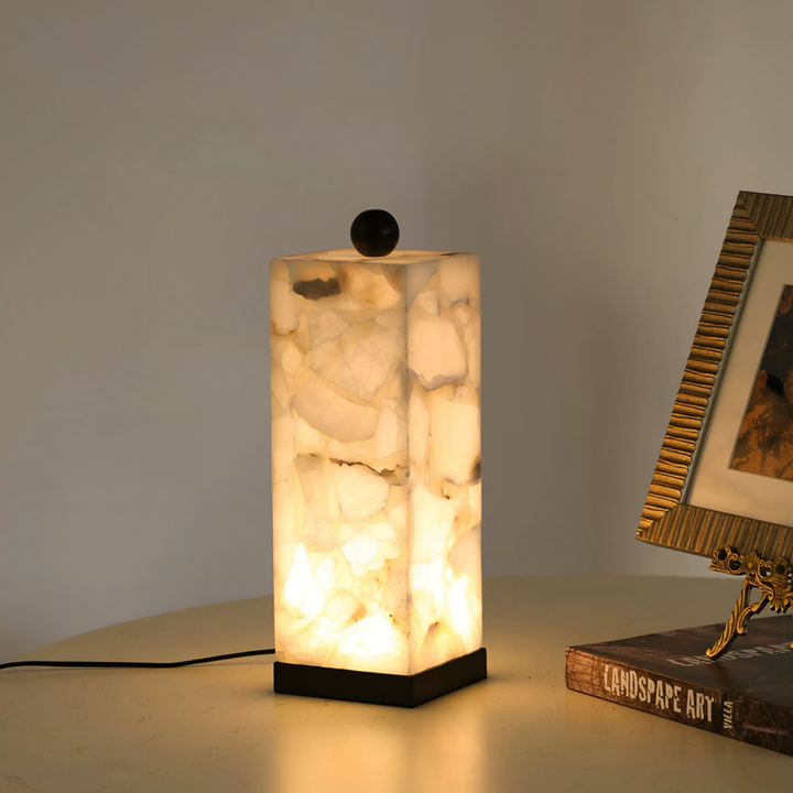 VARELO Modern Marble Table Lamp - Urban Mood Singapore