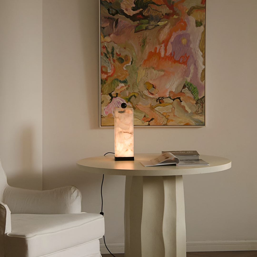 VARELO Modern Marble Table Lamp - Urban Mood Singapore