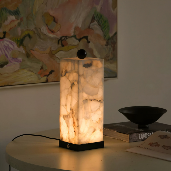 VARELO Modern Marble Table Lamp - Urban Mood Singapore