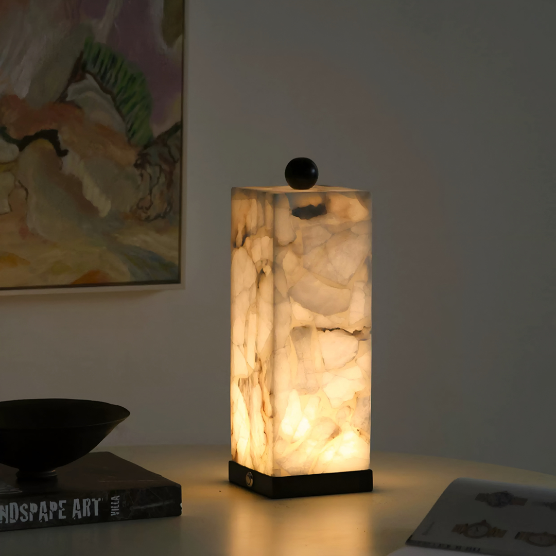 VARELO Modern Marble Table Lamp - Urban Mood Singapore