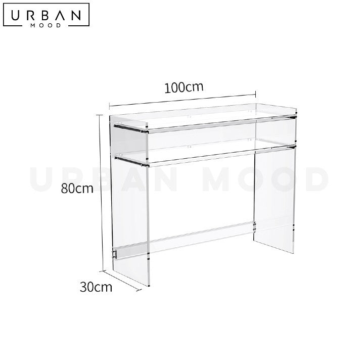 VARVA Minimalist Acrylic Console Table