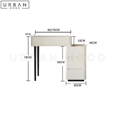 VASIL Modern Vanity Table Set