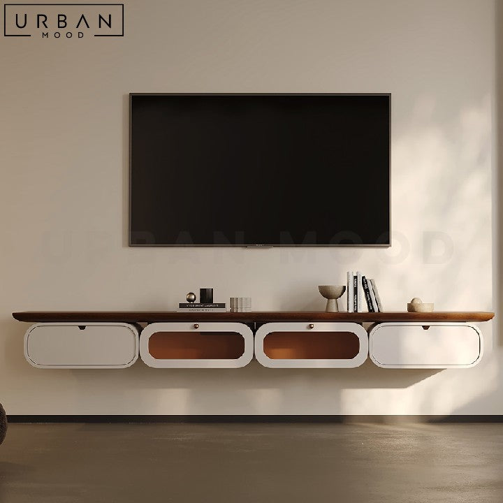 ZEUS Modern Floating TV Console