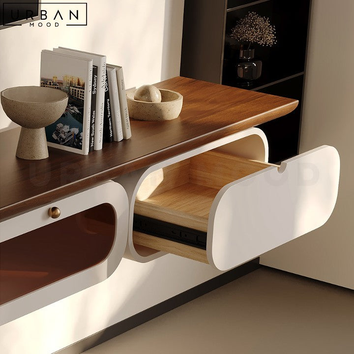 ZEUS Modern Floating TV Console