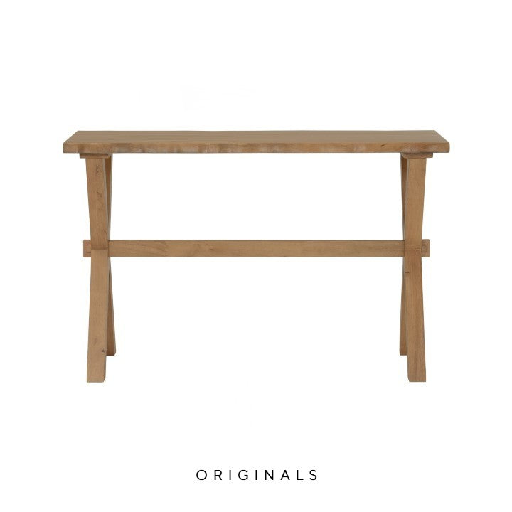 VELAR Scandinavian Solid Wood Console Table