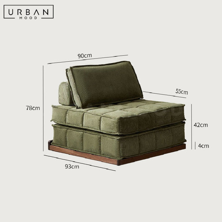 VELVITO Modern Modular Sofa Bed