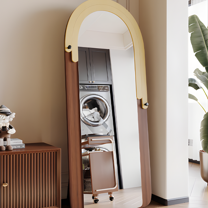 VENZA Modern Arch Floor Mirror - Urban Mood Singapore