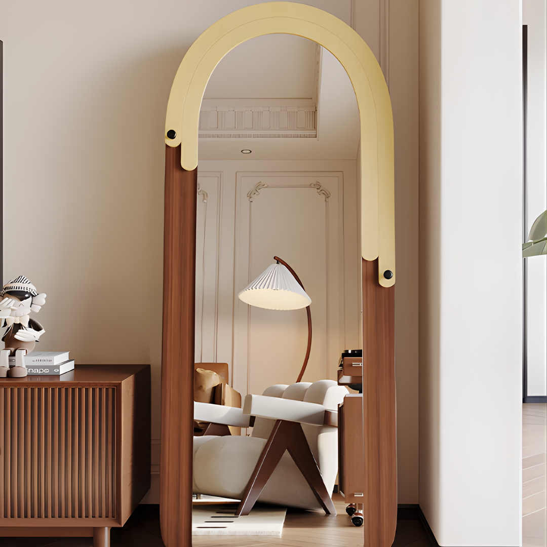 VENZA Modern Arch Floor Mirror - Urban Mood Singapore