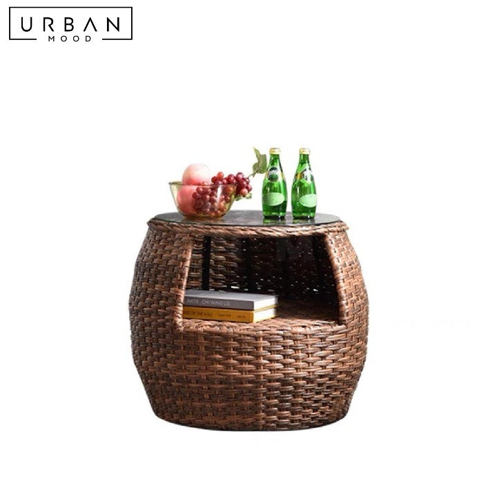 VERBURG Rattan Outdoor Lounge Chair