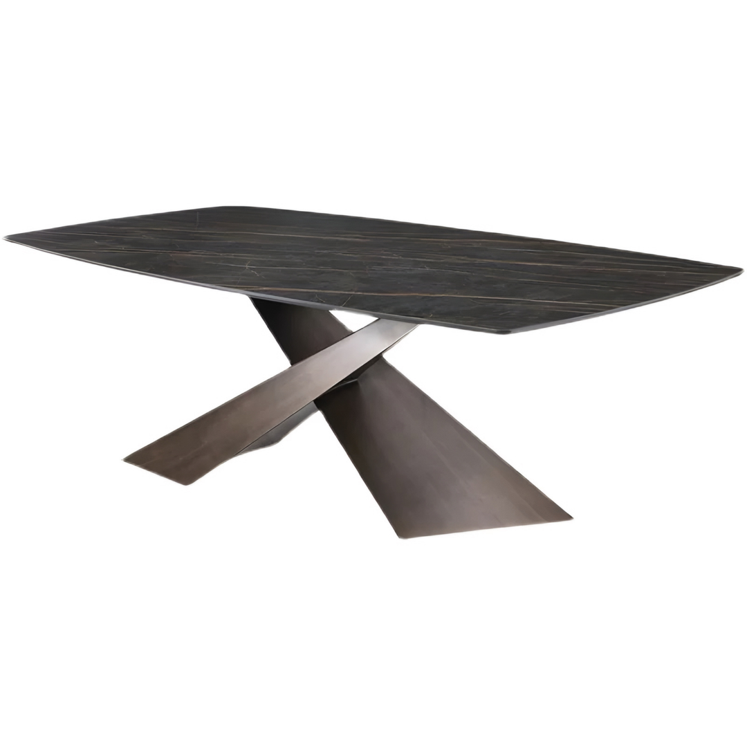 VERDANT Modern Sintered Stone Dining Table - Urban Mood Singapore