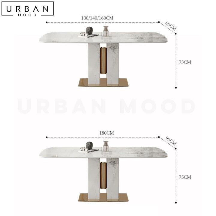 HULST Modern Sintered Stone Dining Table