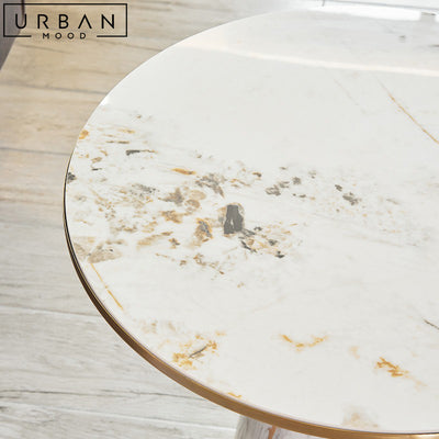 VERMONT Modern Marble Side Table