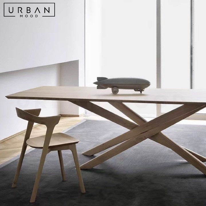 VERONICA Modern Solid Wood Dining Table