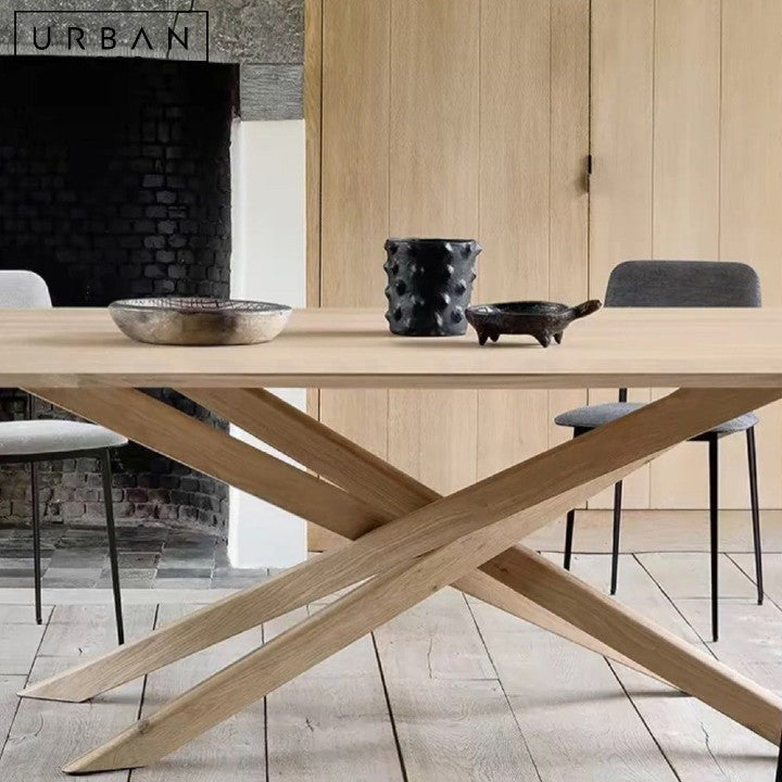 VERONICA Modern Solid Wood Dining Table