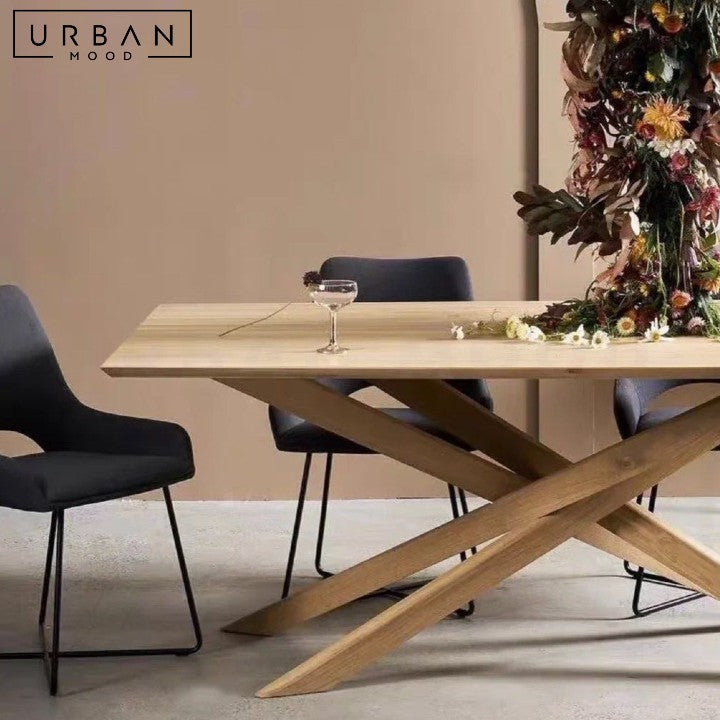 VERONICA Modern Solid Wood Dining Table