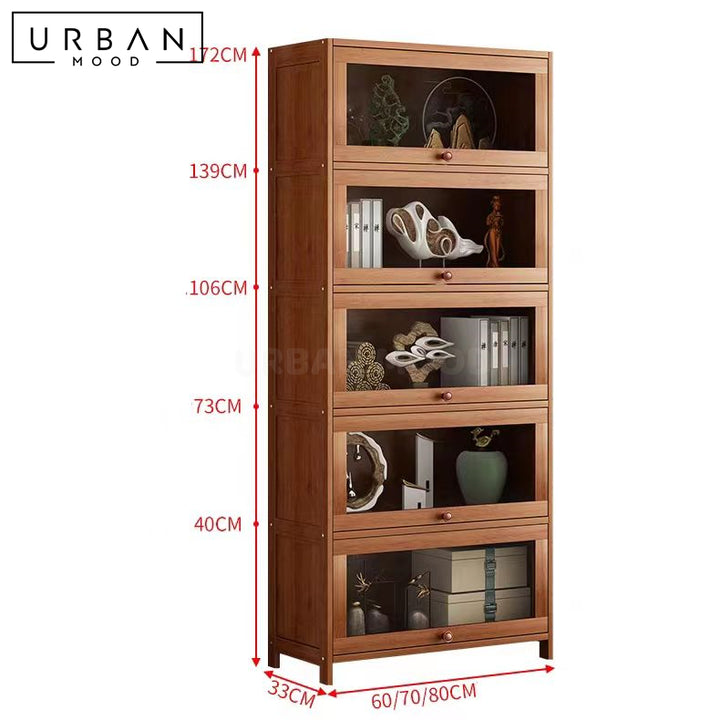 VERTEC Rustic Solid Wood Cabinet