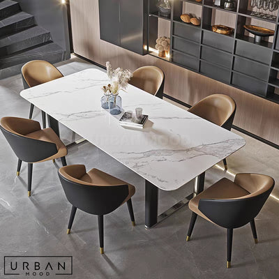 VERVIA Modern Sintered Stone Dining Table