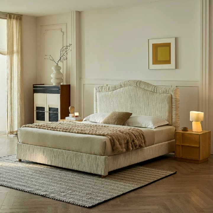 VESKA Victorian Fabric Bedframe - Urban Mood Singapore