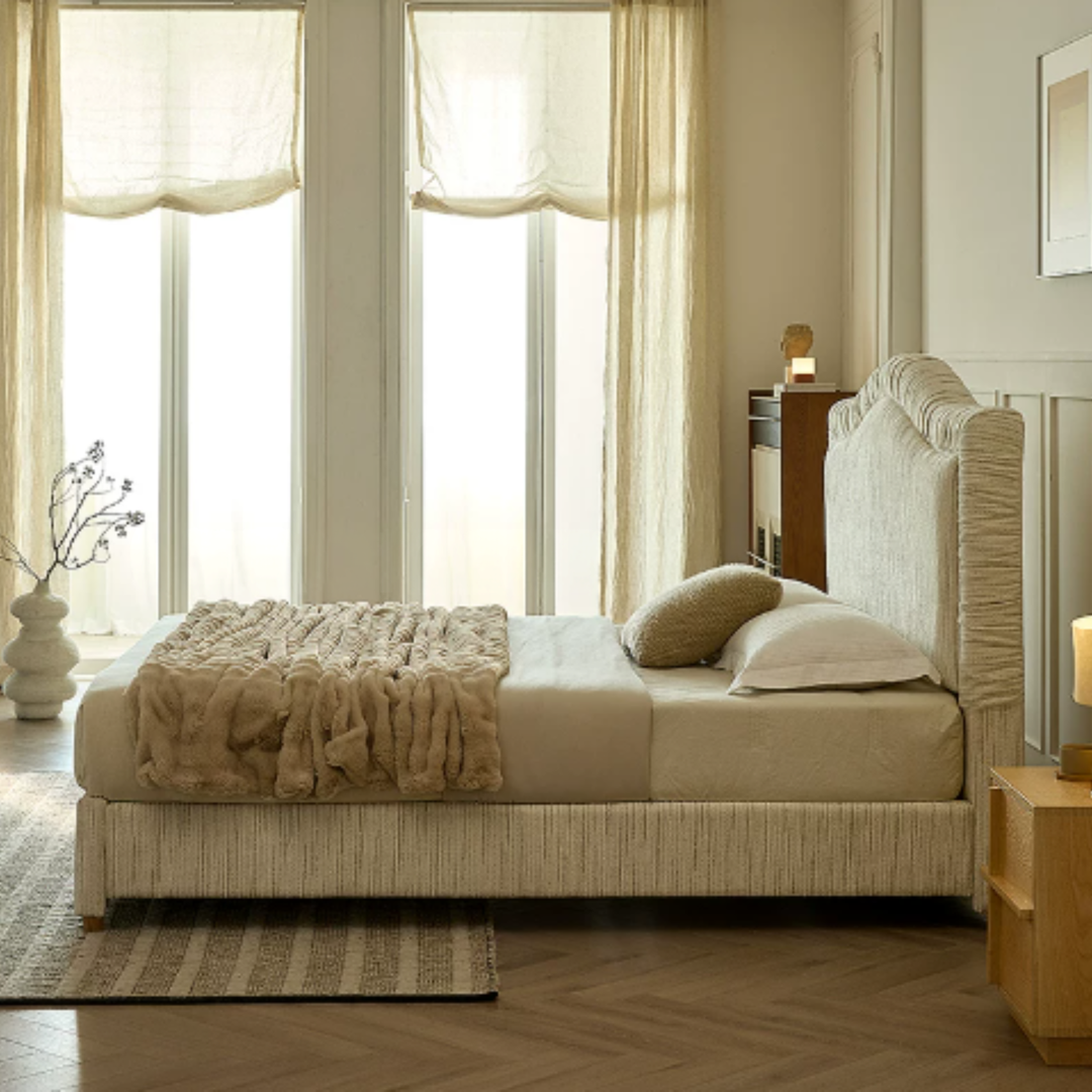 VESKA Victorian Fabric Bedframe - Urban Mood Singapore