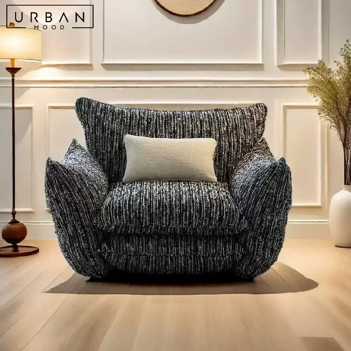 VESNA Modern Fabric Armchair
