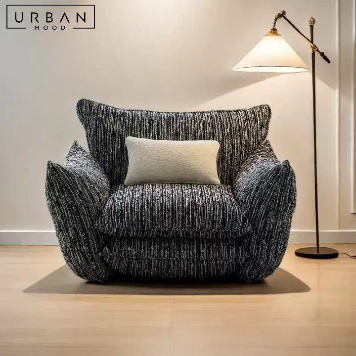 VESNA Modern Fabric Armchair