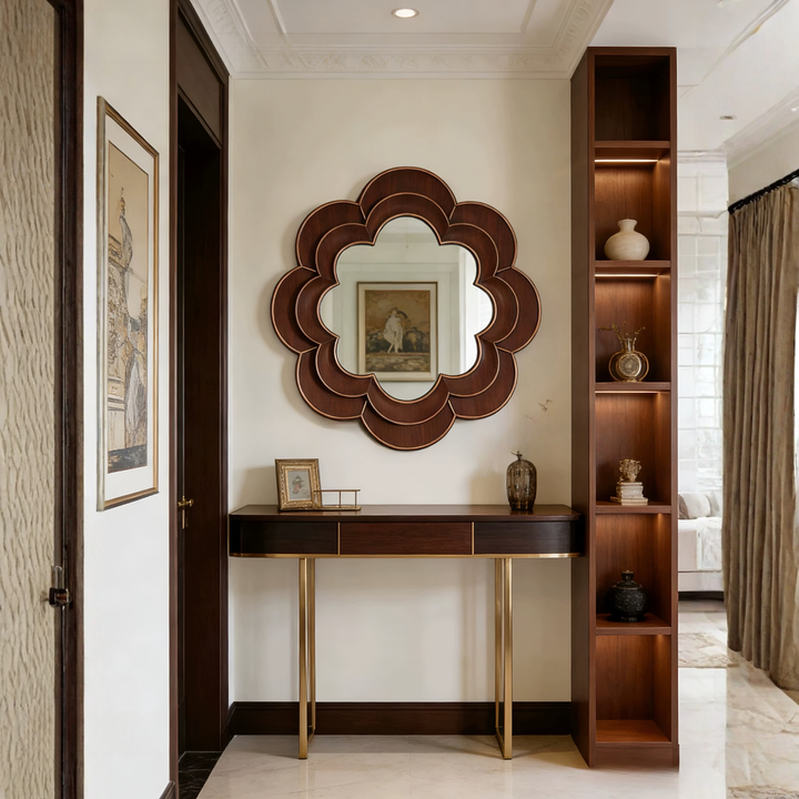 VESTARO Classic Floral Wall Mirror - Urban Mood Singapore