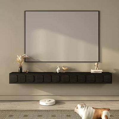 VIDAL Vintage Solid Wood Floating TV Console